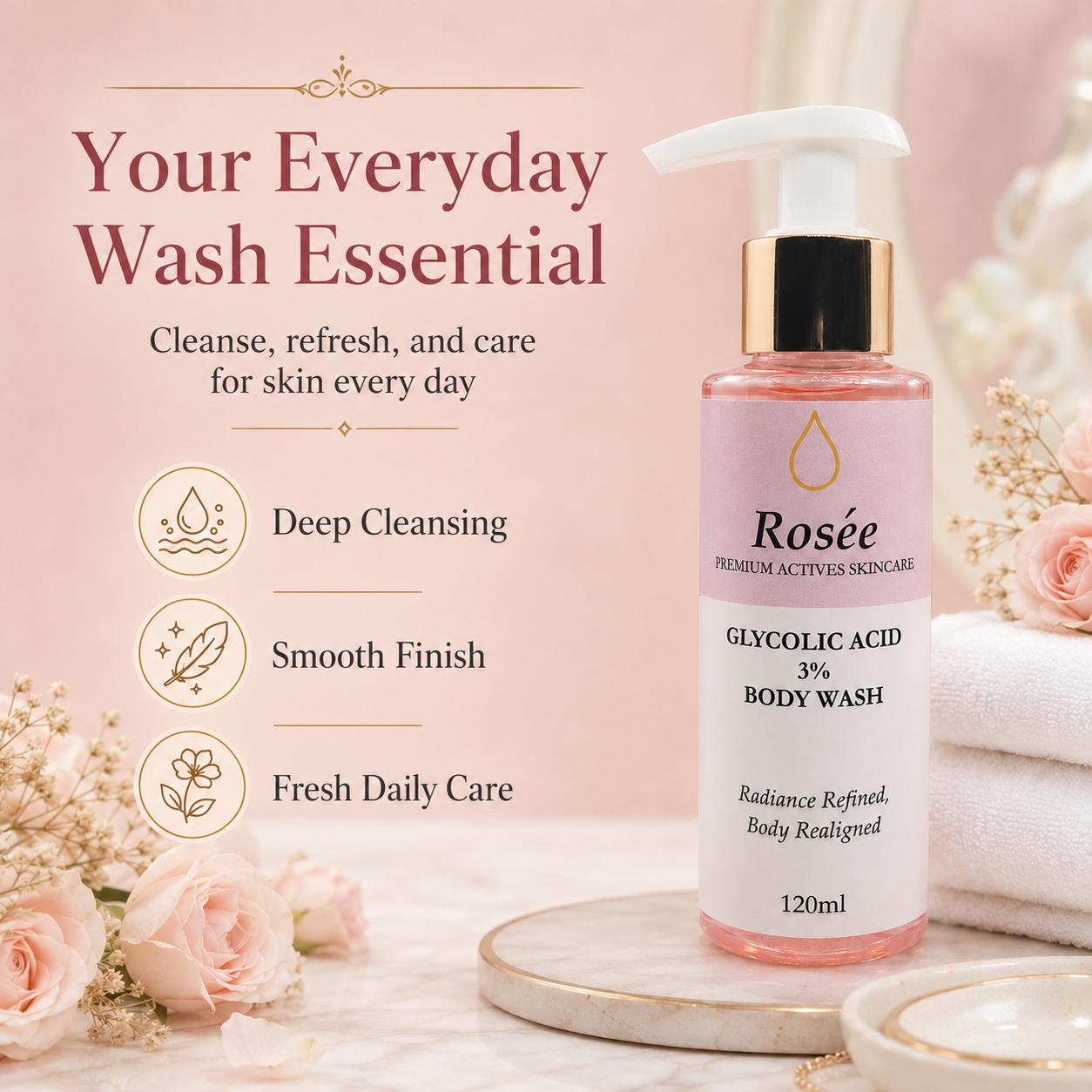 Glycolic Acid 3% Body Wash