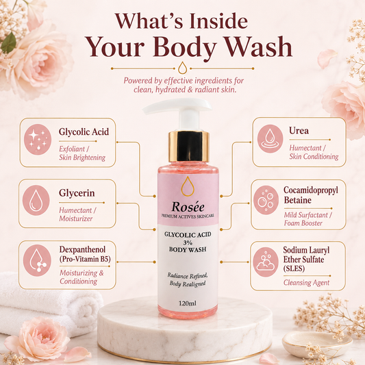 Glycolic Acid 3% Body Wash