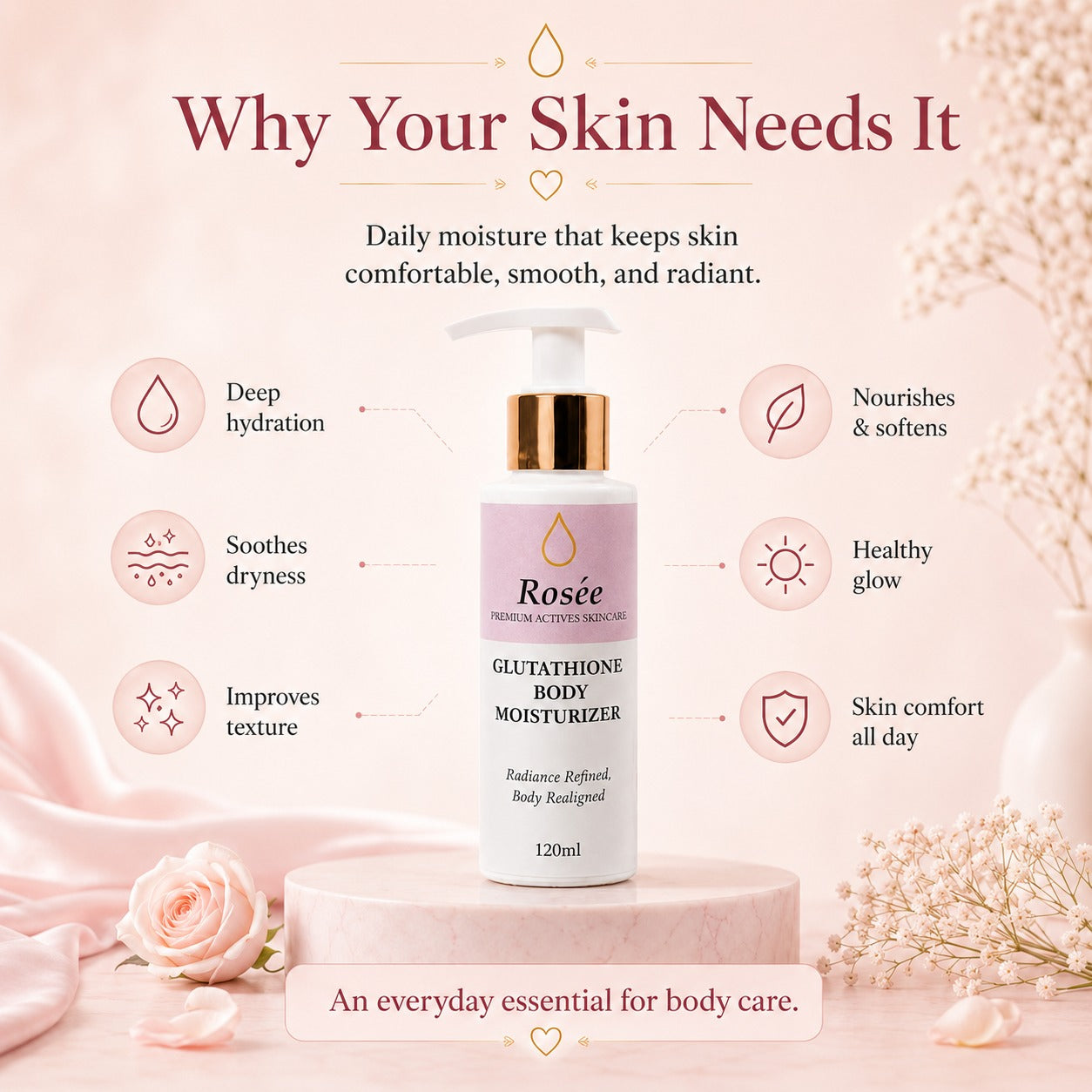 Glutathione Whitening Moisturizer