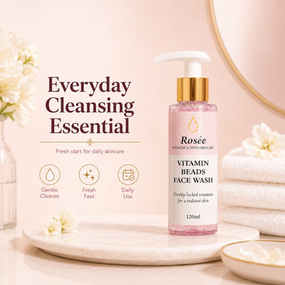 Rosée Vitamin Gel Beads Face Wash