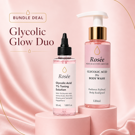 Glycolic Acid 7% Toner & 3% Body Wash